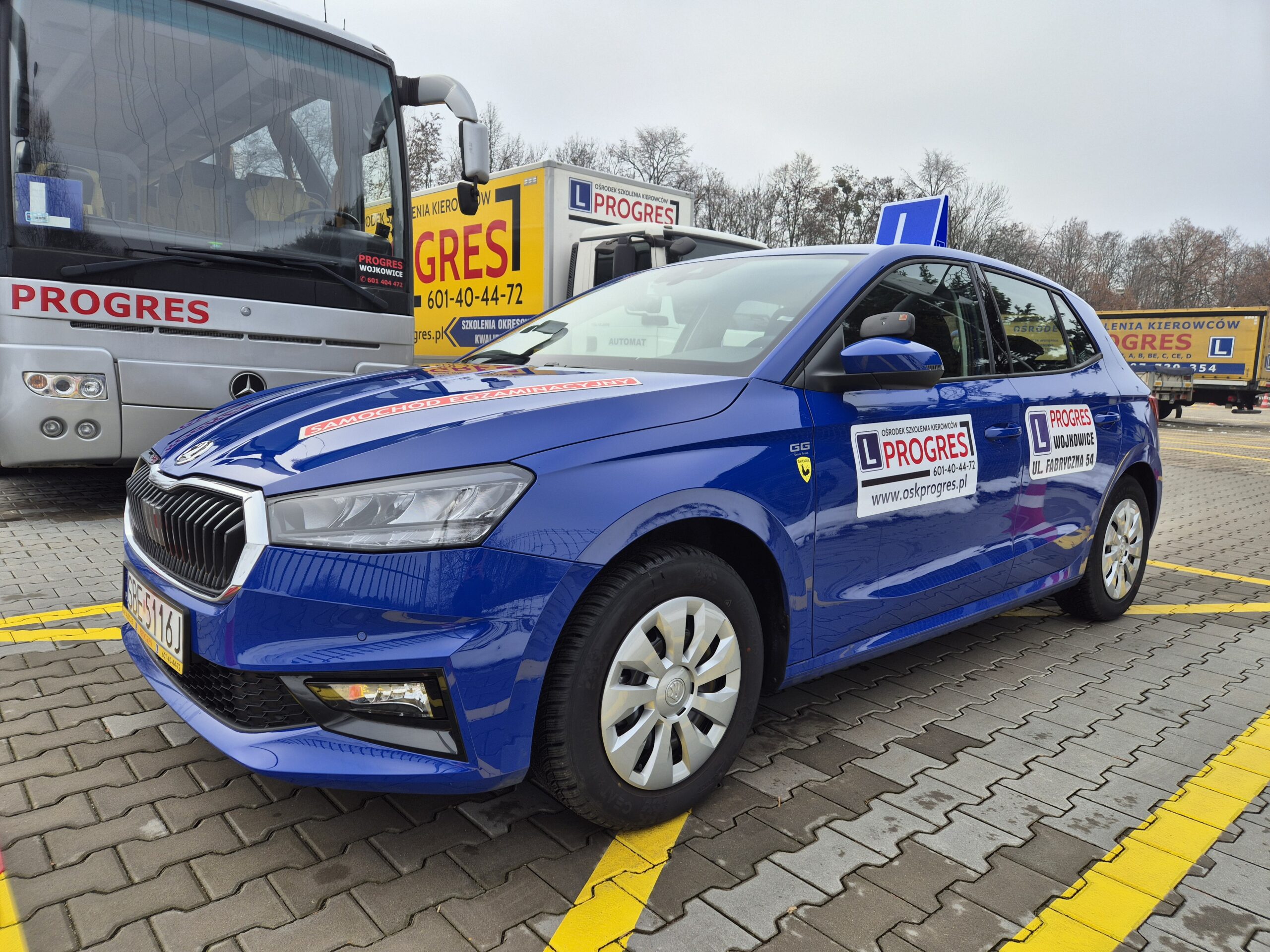 Skoda Fabia z kamerą cofania